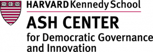 Ash Center for Democratic Governance and Innovation, Harvard Kennedy School.