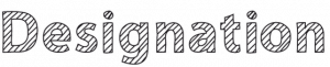 Designation Designation